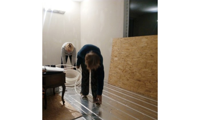 Сочи частный дом фольгированная система монтировали 2 девушки сами