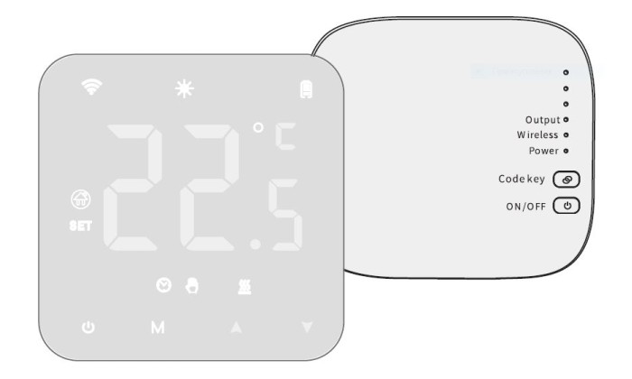 Коммутационный блок беспроводной РАДИО-WiFi на 1 зону (управление котлом). 