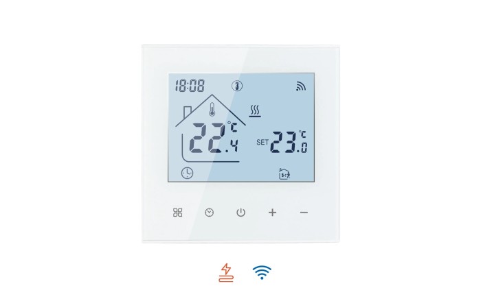 Проводной WiFi термостат TCC31 White