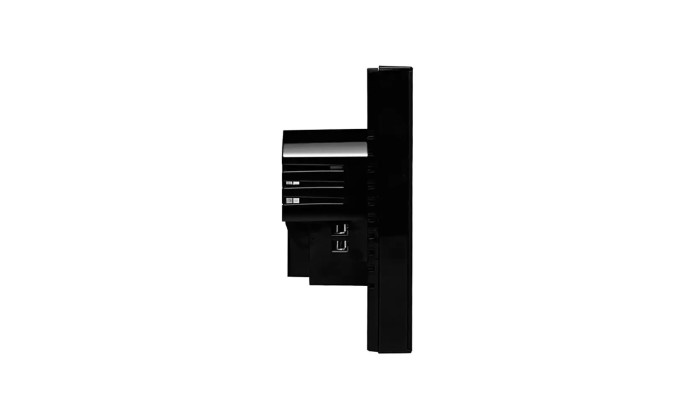 Проводной WiFi термостат TDR89 Black