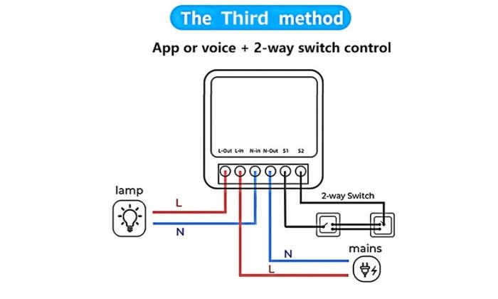 Мини-реле (переключатель) WiFi или ZigBee