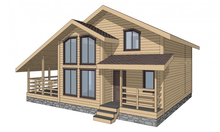 Сонино МО каркасный двухэтажный дом